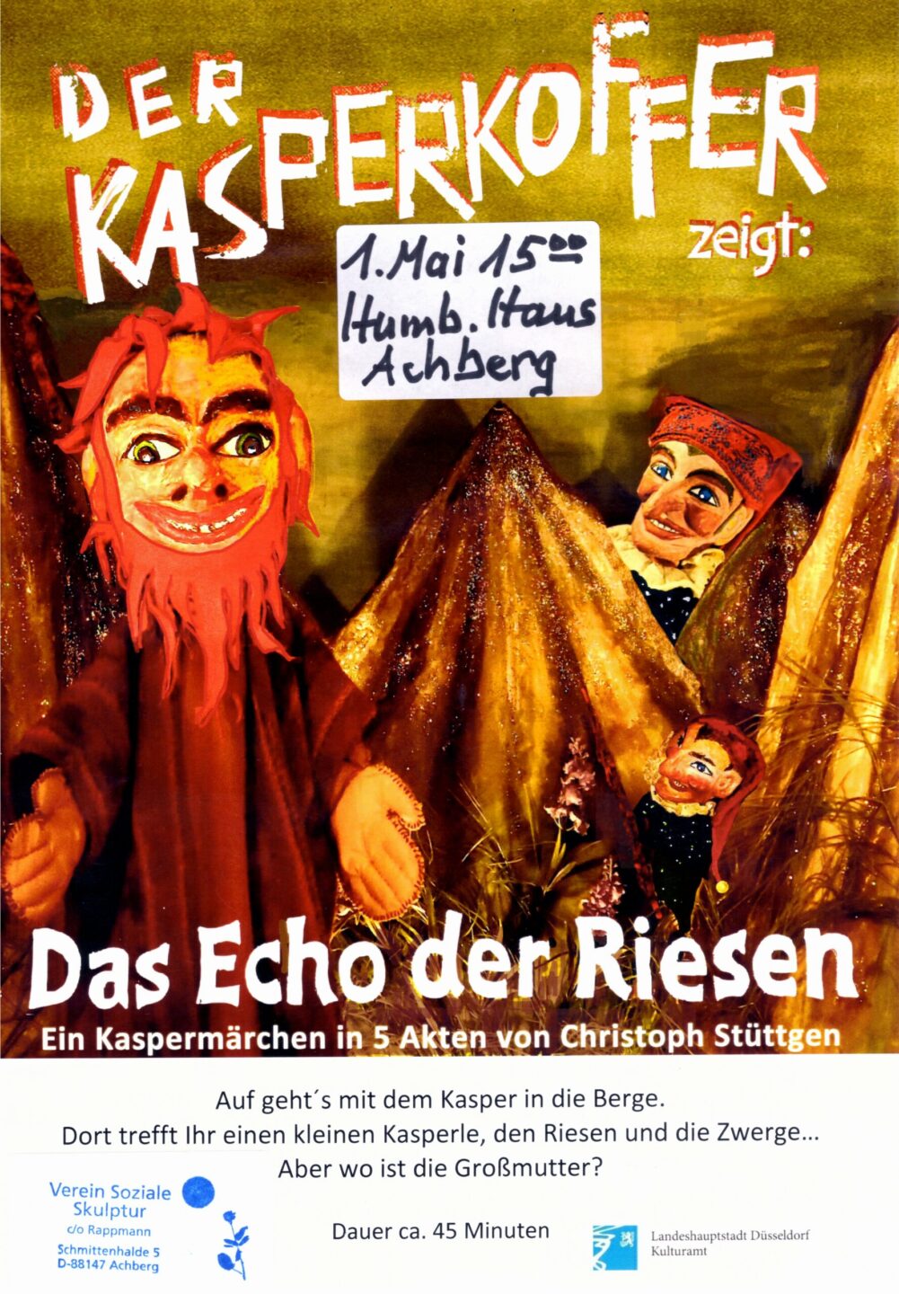 Trad. Kasperspiel 1. Mai, 15.00 h, Achberg